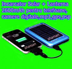 Alimentator Incarcator Solar foto