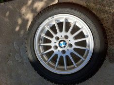 Jante BMW cu anvelope de iarna 205/55 R16 foto