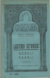 Elena Stancescu / LECTURI ISTORICE : GRECII - PERSII, ed. 1924 (Bibl.Cosanzeana)