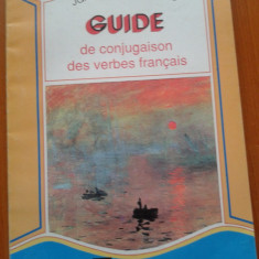 GUIDE de conjugaison des verbes francais - Jana Grosu Bejenaru