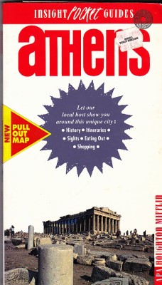 Athens, Atena, Insight Pocket Guide, 100 pagini color plus harta mare, 1993 foto