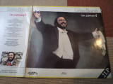 Luciano pavarotti in concert dublu disc 2 LPvinyl muzica clasica opera VG++