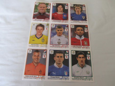 Abtibilde PANINI - EURO 2012 - Lot 9 buc. foto