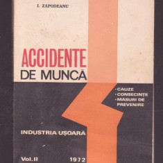 I. Zapodeanu - Accidente de munca - Industria usoara Vol. 2