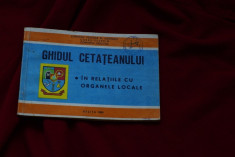 brosura - carte -ghidul cetateanului 1980 -Resita - 80 pagini foto