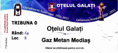 Bilet fotbal Otelul Galati - Gaz Metan Medias, tribuna zero, 4 nov 2012 foto