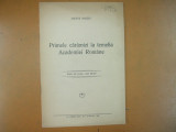 Cumpara ieftin Axente Banciu Primele caramizi la temelia Academiei Romane 1936 200