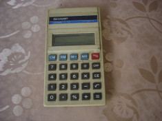 VECHI CALCULATOR SHARP foto