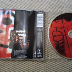 U2 fly single CD disc island records 1991 muzica rock pop editie vest