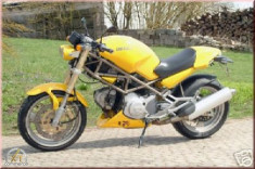 DUCATI MONSTER 600 900 S2R S4R belly pan bug spoiler carena pinten foto