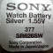 baterie ceas Sony, cu argint-AG4-LR626-G4-LR66-177-377-SR626SW.
