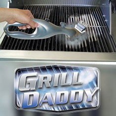 Grill Daddy - perie cu aburi pentru curatat gratarul ! foto