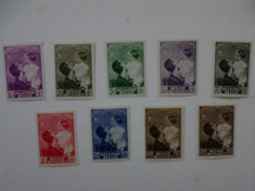 Belgia 1937 serie MNH cota 60 euro foto