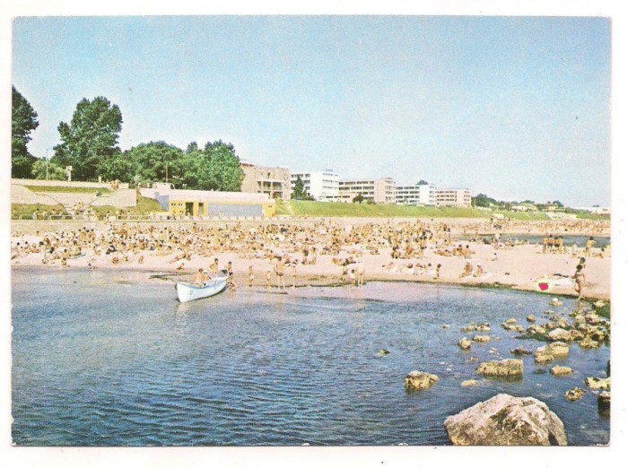 carte postala-EFORIE SUD-plaja