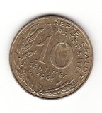 Franta 10 centime 1991, Europa