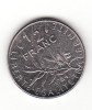 Franta 1/2 franc 1986, Europa