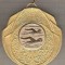 C223 Medalie NATATIE -Grecia 2010 -panglica albastru-alb-albastru -marime circa53x58mm-aprox.55gr -starea care se vede