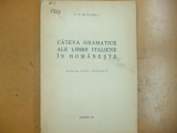 C. H. Niculescu Cateva gramatice ale limbii italiene in romaneste 1943 200