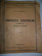 Traian MUresianu -Compozitia Tesaturilor, tesaturi compuse, 1943 foto