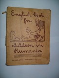 English book for children in Rumania, vol 3/ 1923