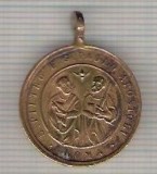 C230 Medalie veche(medalion) -religioasa -catolica(papala) -LEO XIII PONT MAX -ROMAE -marime circa21x27mm-aprox.5gr -starea care se vede