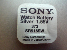 baterie ceas Sony, cu argint-373-SR916SW. foto