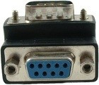 adaptor VGA tata - VGA mama, la 90 de grade/6989 foto