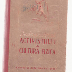 Indrumatorul activistului de cultura fizica - 1952
