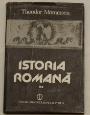 Vand cartea THEODOR MOMMSEN-Istoria romana Vol.2 foto