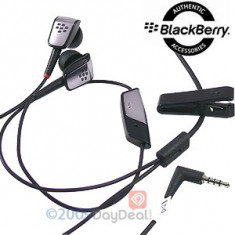 20. Handsfree BlackBerry original cu jack 3,5 mm foto