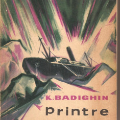 (C2280) PRINTRE GHETURILE ARCTICEI DE K. BADIGHIN, EDITURA STIINTIFICA, BUCURESTI, 1962