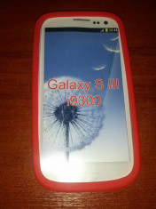 Husa Silicon Samsung galaxy S II / S3 Roz foto