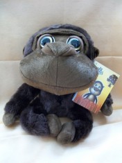 JUCARIE MASCOTA DE PLUS BIG HEADZ- MAIMUTOI CU OCHI MARI-NOU foto