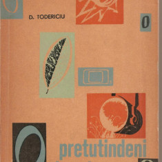 (C2295) PRETUTINDENI OXIGEN DE D. TEDERICIU, EDITURA STIINTIFICA, BUCURESTI, 1963