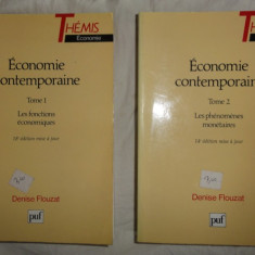 Denise Flouzat ECONOMIE CONTEMPORAINE 2 vol. 1200p