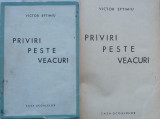 Victor Eftimiu , Priviri peste veacuri , 1944 , prima editie , 1