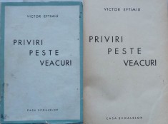 Victor Eftimiu, Priviri peste veacuri, 1944 , prima editie, 1