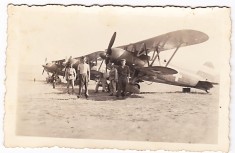 2. WW.II.Armata,Ungaria,Aviatie,fotografie,avioane si piloti,escadrila Cluj-Someseni foto