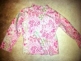 Bluza Flanel Bumbac Fete 2-3 Ani, Ca Noua, Second Hand