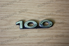emblema scris 100 AUDI foto
