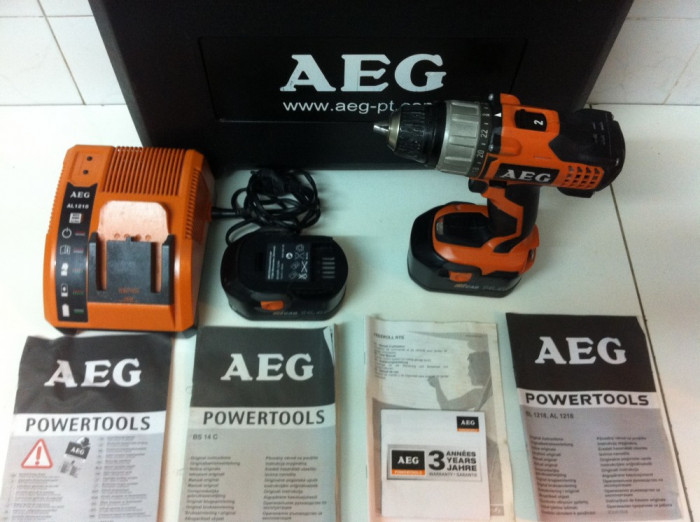 AEG BS 14 C este din 2010 de 14,4V