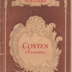 (C2270) CONTES ( EXTRAITS ) VOLTAIRE, EDITIONS DIDEROT, PARIS, 1945, AVEC UNE NOTICE BIOGRAPHIQUE, HISTORIQUE ET LITTERAIRE PAR G. BENEZE