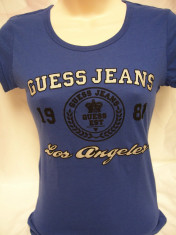 Tricou original GUESS - femei/dame L - 100% Autentic foto