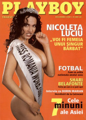 PLAYBOY - NICOLETA LUCIU - DECEMBRIE 2000 foto