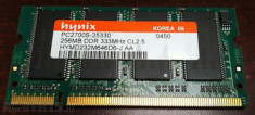 2x256 MB DDR1 - Memorie Laptop SODIMM - PC2700 foto