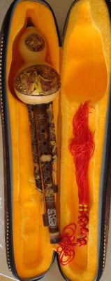 Hulusi 葫芦丝 Instrument Tradiţional Chinezesc (instrument muzical de suflat) foto