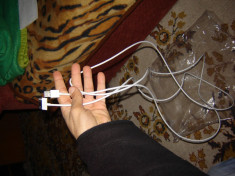 20. Cablu date iPhone 4G iPod 3G iPad 2 USB 2 metri lungime, testate + folie protectie foto