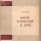 (C2373) DESPRE LITERATURA SI ARTA DE GOETHE, EDITURA DE STAT PENTRU LITERATURA, BUCURESTI, 1957, TRADUCERE DE IOSIF MATASARU