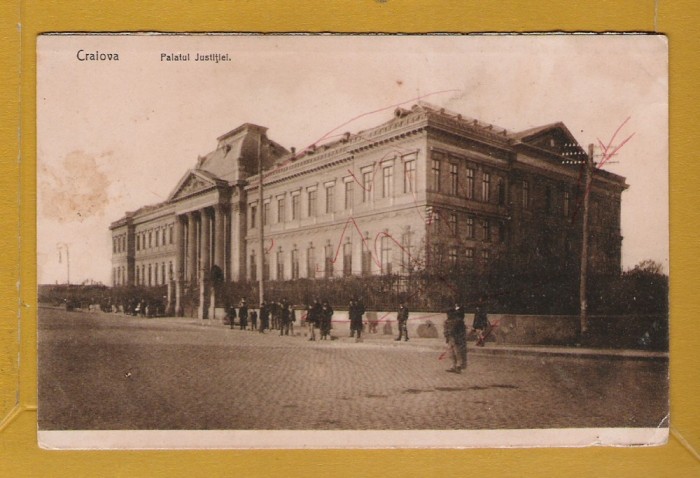 CRAIOVA PALATUL JUSTITIEI 1920