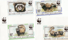 SERIE ANIMALE KAZAKSTAN 1997 WWF foto